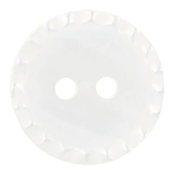 Milward Knappar Vit 15mm - Knappnålen