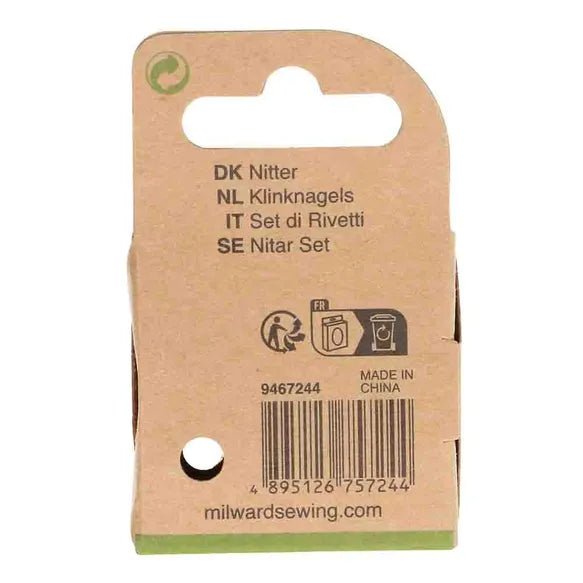 Milward Nitar 7 mm Brons - Knappnålen
