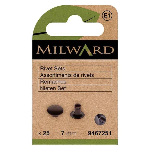 Milward Nitar 7 mm Nickel - Knappnålen
