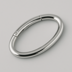 Oval carabiner