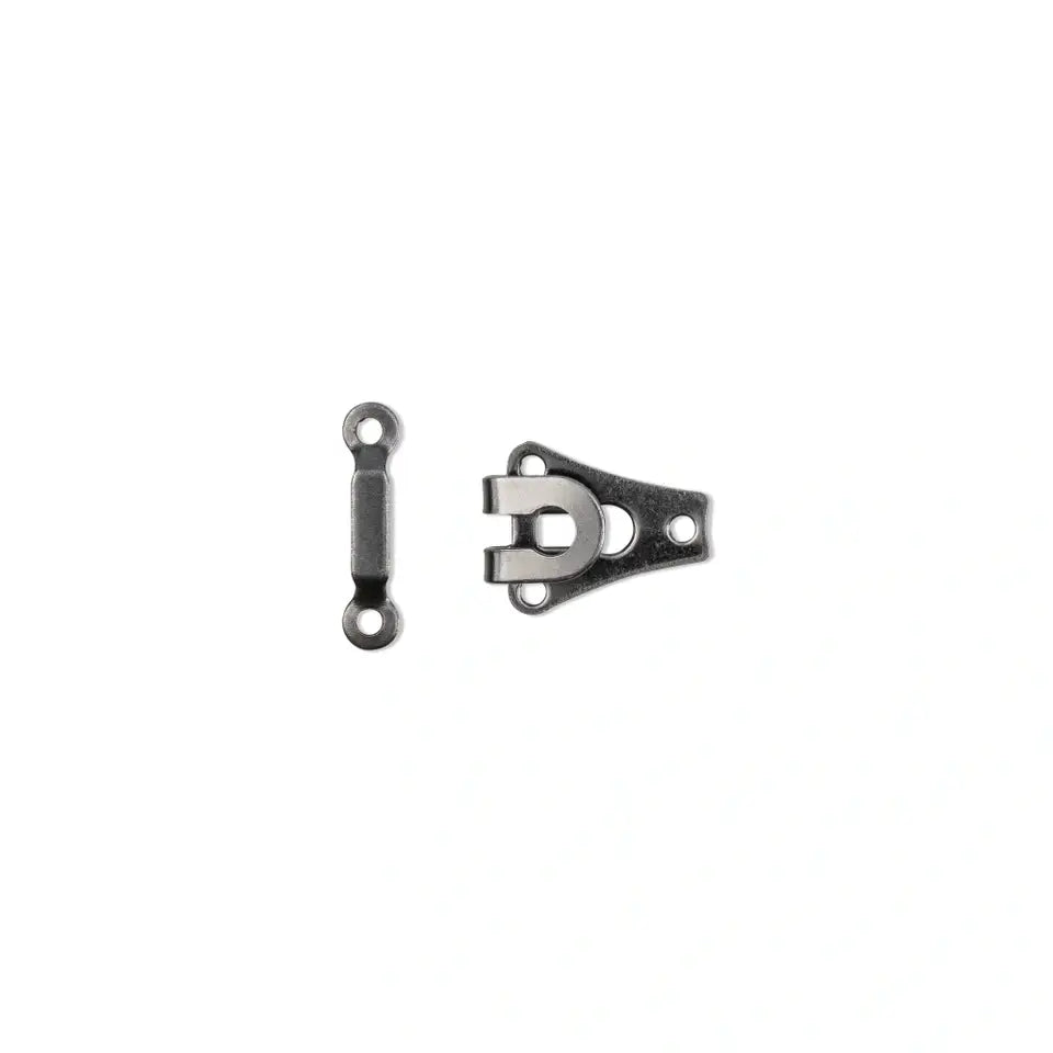 Trouser & skirt hooks 9 mm Black 2-pack Prym
