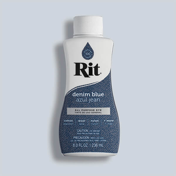 Rit All Purpose Liquid Dye - Denim Blue - Knappnålen