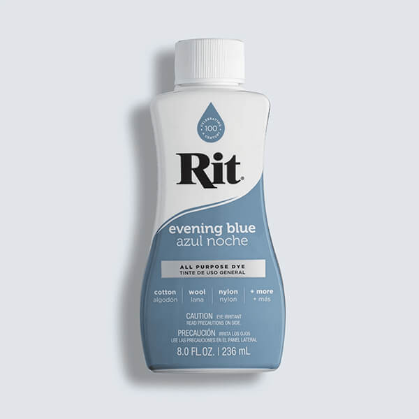 Rit All Purpose Liquid Dye - Evening Blue - Knappnålen
