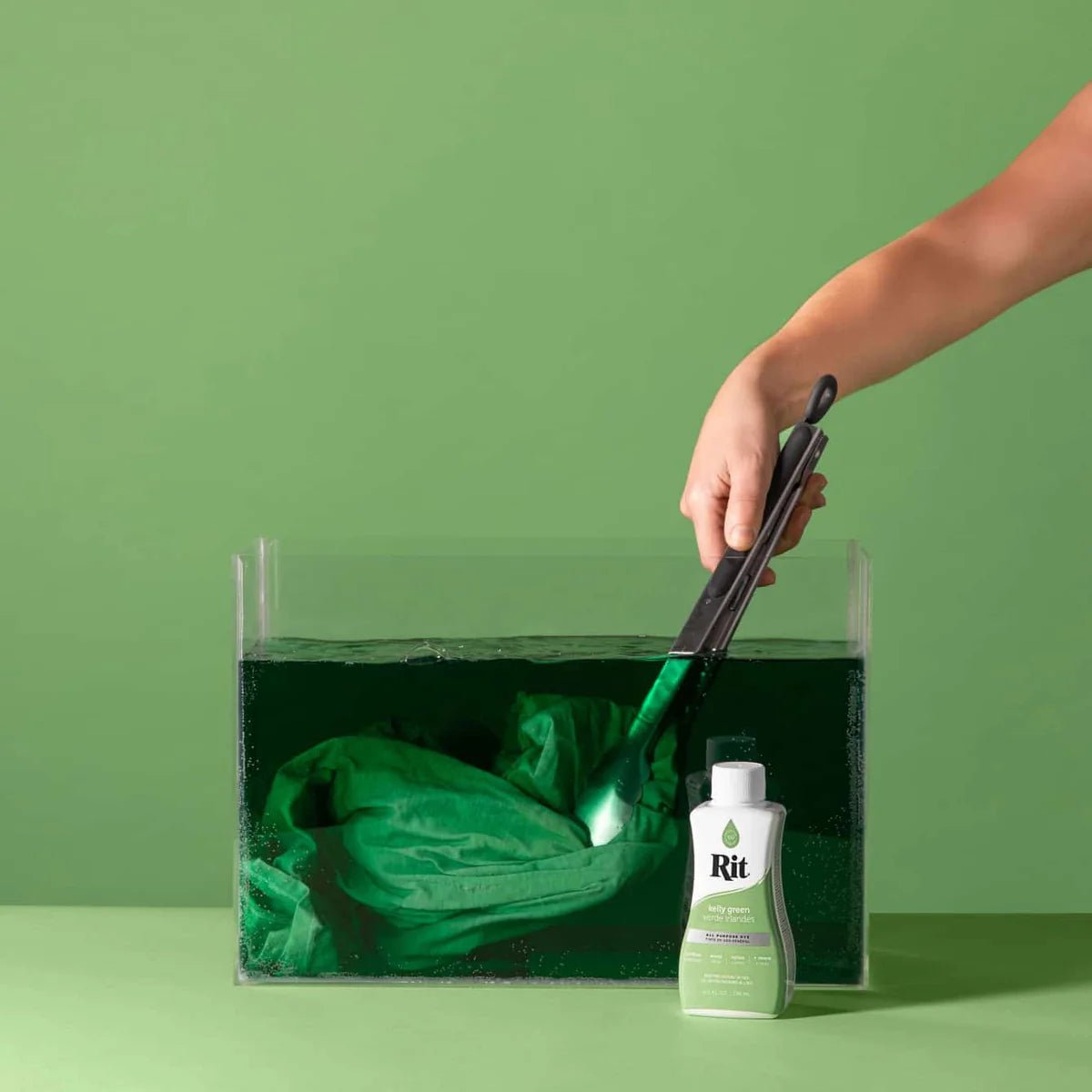 Rit All Purpose Liquid Dye - Kelly Green - Knappnålen