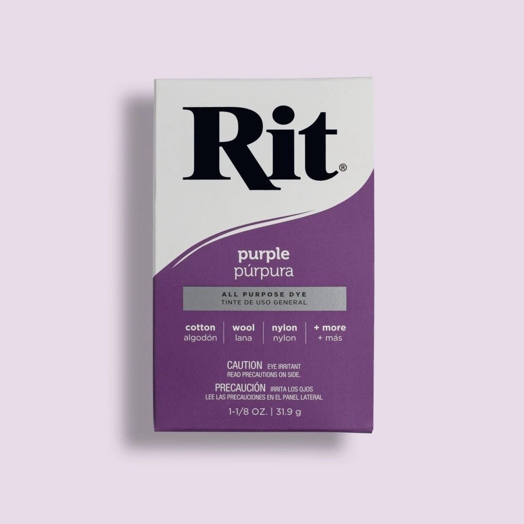 Rit All Purpose Powdered Dye - Purple - Knappnålen