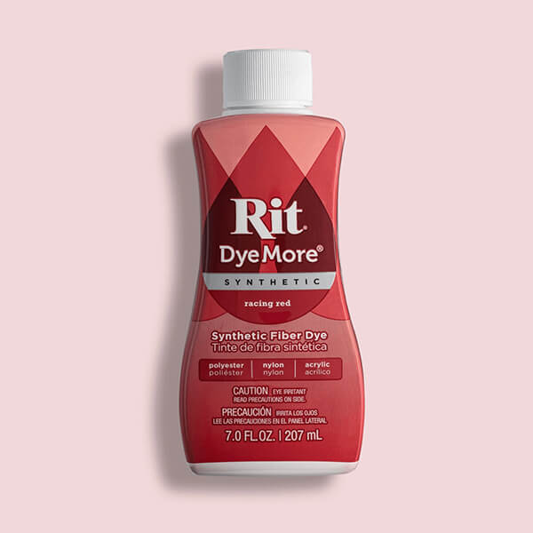 Rit DyeMore for Synthetics - Racing Red - Knappnålen