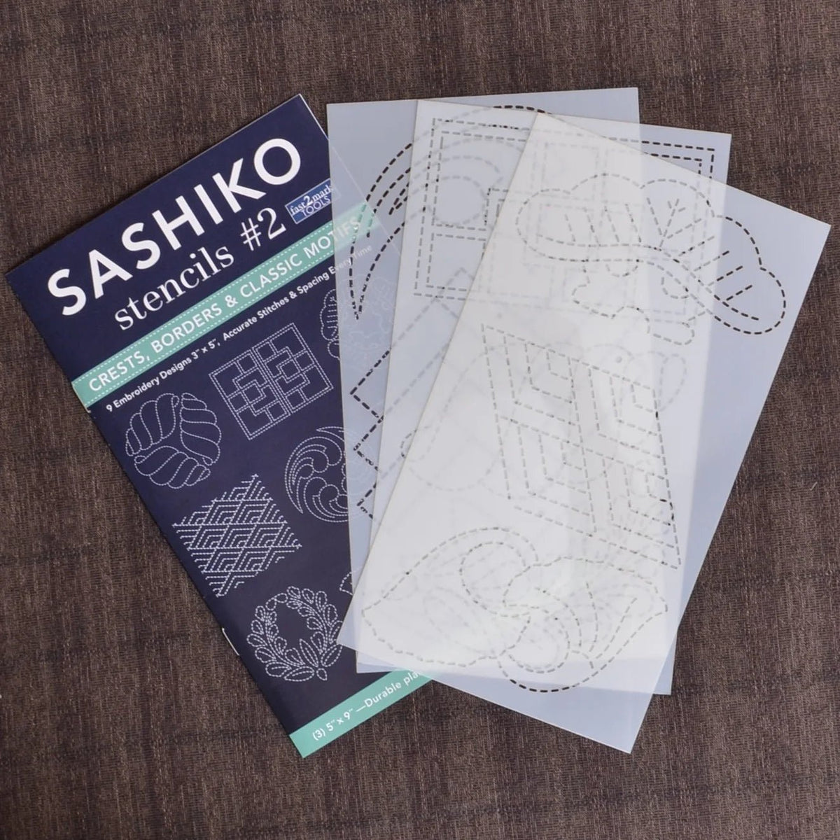 Sashiko Stencils #2 - Knappnålen