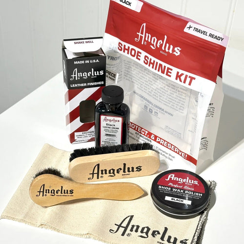 Skovårdskit Angelus Shoe Shine Kit - Knappnålen