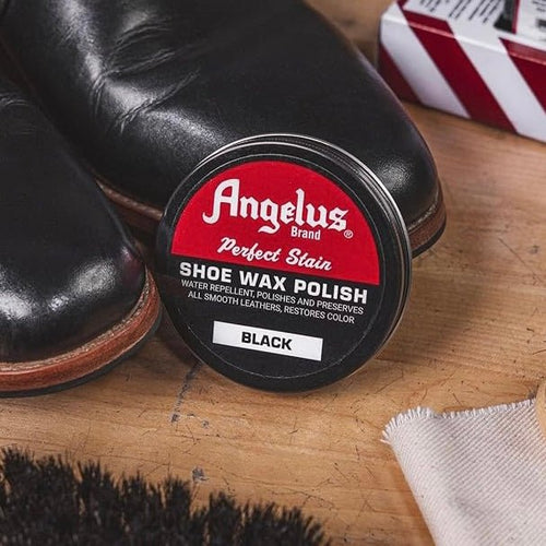 Skovax Angelus Shoe Wax Polish - Knappnålen
