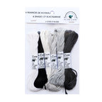 Soie d'Alger Thread Set Greyscale